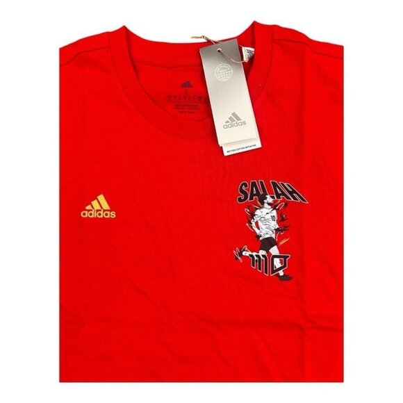 Tommy Hilfiger Classic Fit Logo/ Adidas Salah Football T-Shirt Bundle - Small - Picture 3 of 15